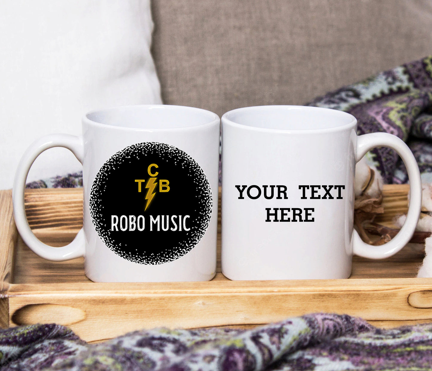 ROBO MUSIC 11oz Mug Personalised