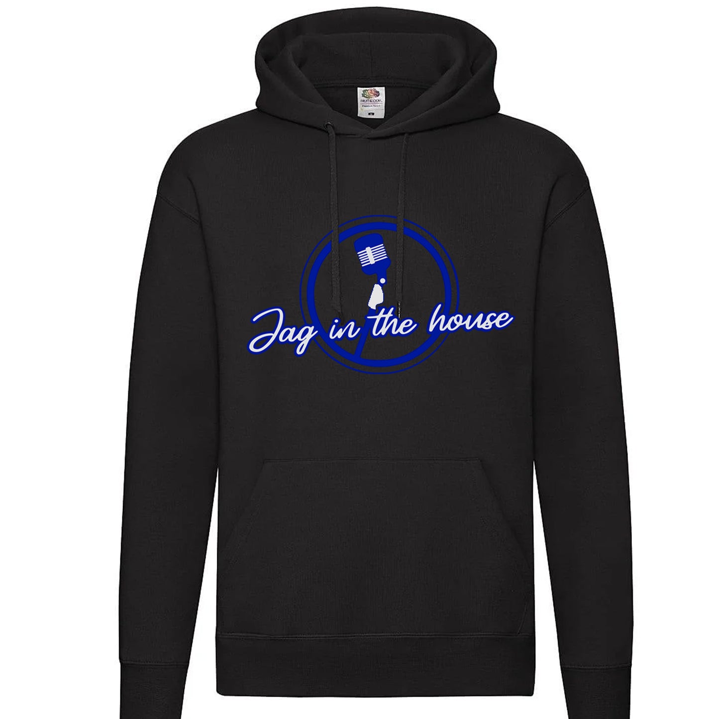 Jag In The House Hoody Breast Logo Or Chest