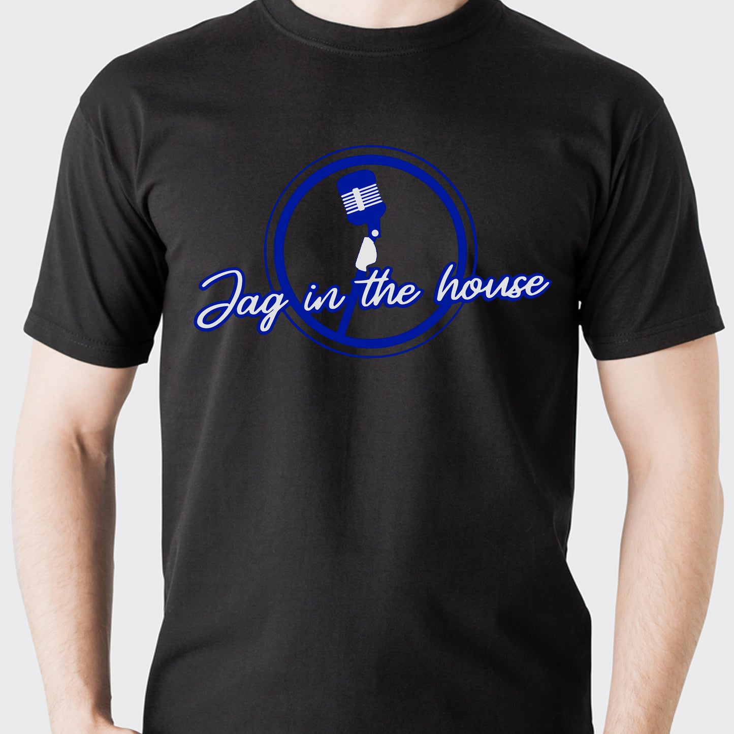 Jag In The House T-Shirt Breast Logo Or Chest