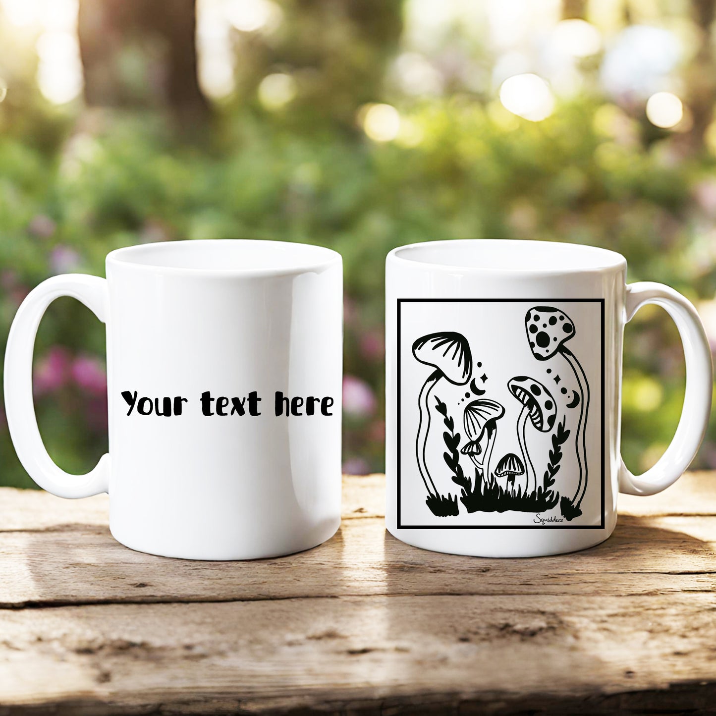 Mug "Un père est quelqu'un que vous admirez, quelle que soit votre taille" (personnalisé)