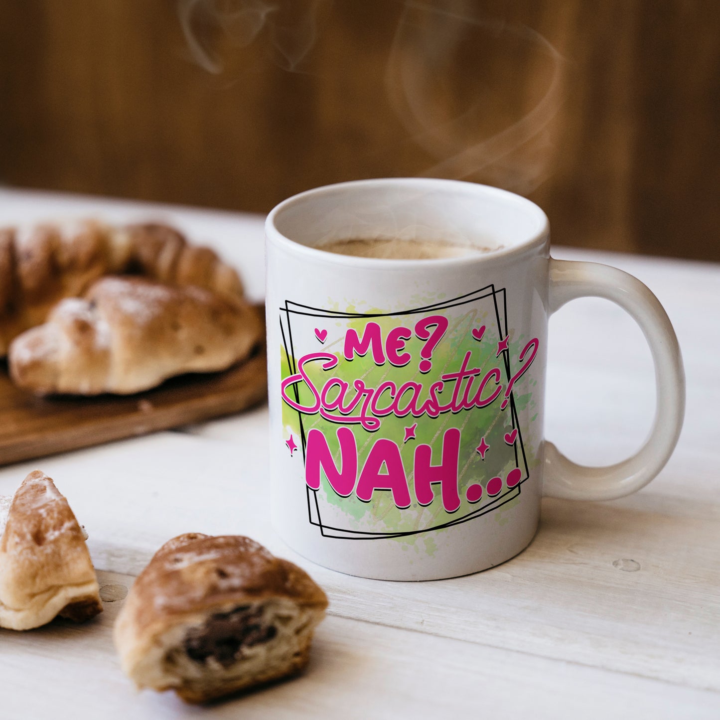 Me? Sarcastic? Nah 11oz Mug Personalised