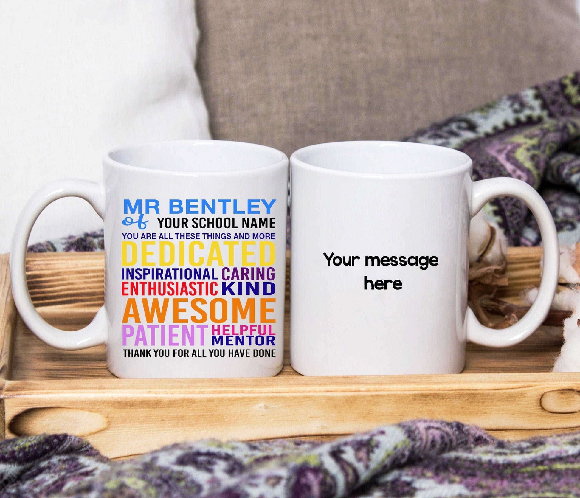 Teachers Appreciation Mug (Personalised) - SquidPot