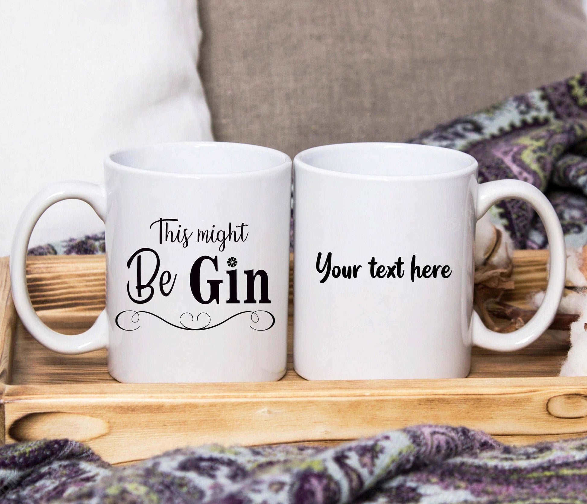 This Might Be Gin Mug (Personalised) - SquidPot